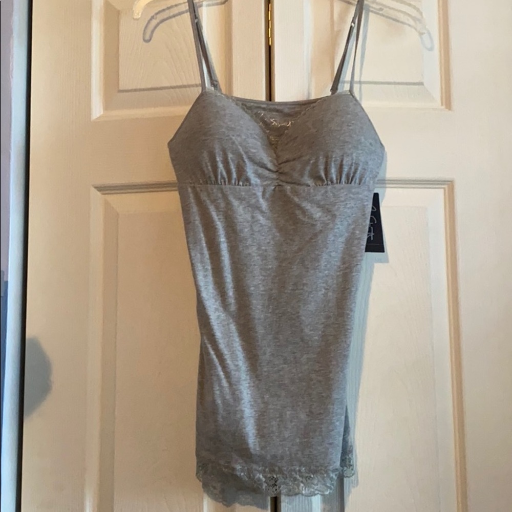 Heather Gray tank top size large
